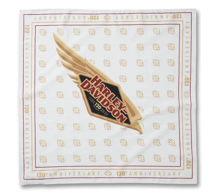 Women's 120th Anniversary Speedbird Bandana - Cloud Dancer - 97767-23VW