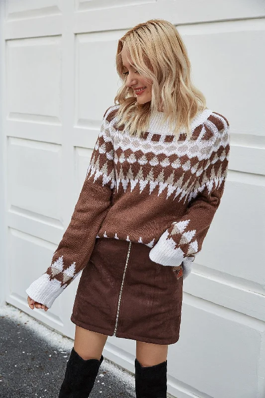 Brown Winter Sweater