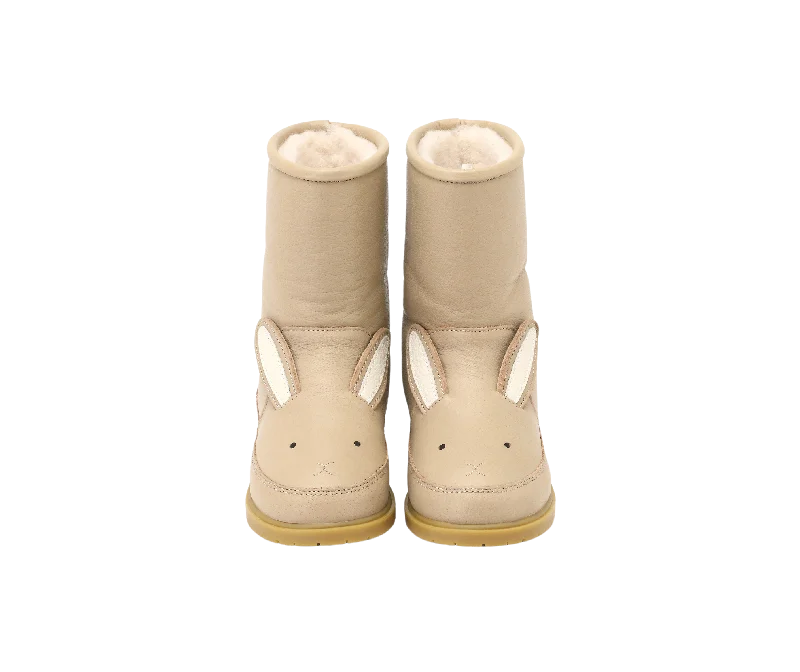 Wadudu Classic Boots | Bunny | Taupe Leather